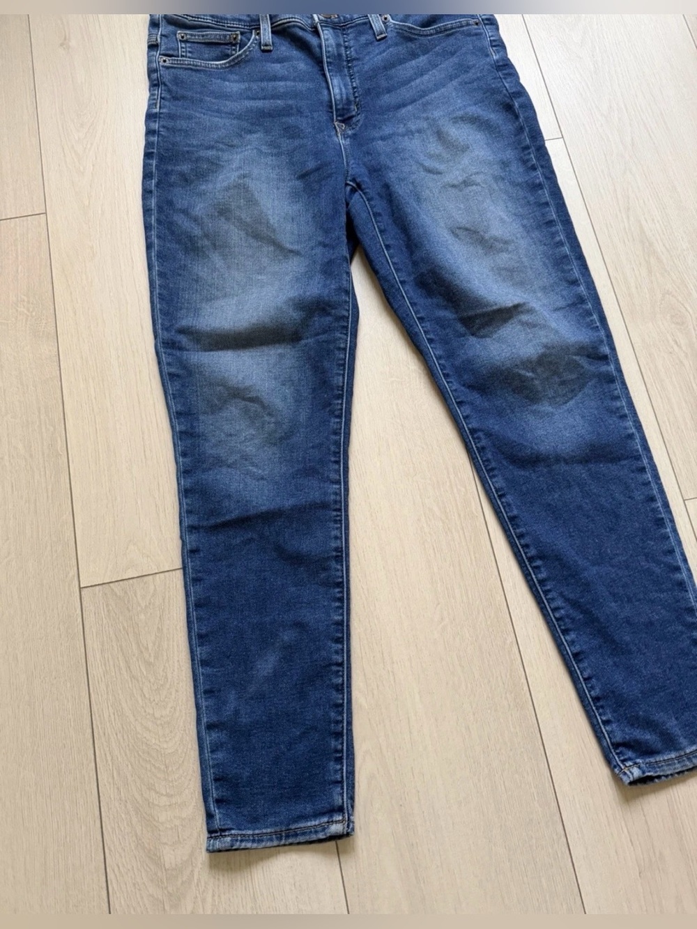 J. Crew Dark Blue Skinny Jeans